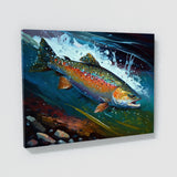 Trout Abstract River 16