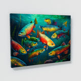 Trout Vibrant Bold School Pond 14