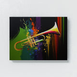 Trumpet Abstract Colors 9
