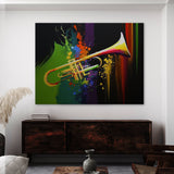 Trumpet Abstract Colors 9