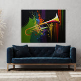Trumpet Abstract Colors 9