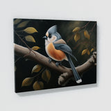 Tufted Titmouse Realistic 3