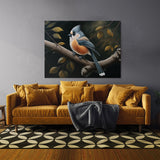 Tufted Titmouse Realistic 3
