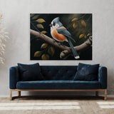 Tufted Titmouse Realistic 3