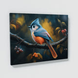 Tufted Titmouse Vibrant 11