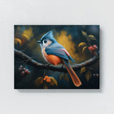Tufted Titmouse Vibrant 11