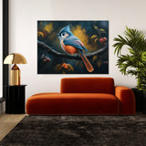 Tufted Titmouse Vibrant 11