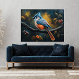 Tufted Titmouse Vibrant 11