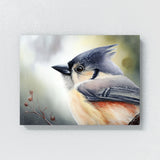 Tufted Titmouse Watercolor 32