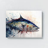 Tuna Abstract Watercolor 34