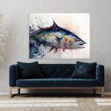 Tuna Abstract Watercolor 34