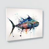 Tuna Abstract Watercolor 36