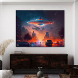 Ufo City Lights 22