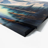Ufo Lake Trees Mountains 11