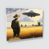 Ufo Realistic Farmer Crop Field 17