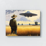 Ufo Realistic Farmer Crop Field 17