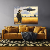 Ufo Realistic Farmer Crop Field 17
