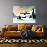 Ufo Surrealist Snow 29