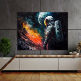Universe Abstract Astronaut 17