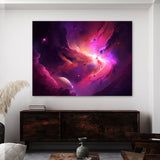 Universe Nebula Pink Purple 12