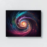 Universe Swirling Galaxy Vibrant 3