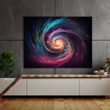 Universe Swirling Galaxy Vibrant 3