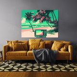 Vaporwave Beach Photo 79