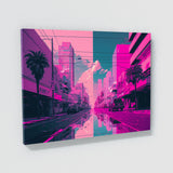 Vaporwave City Street 72