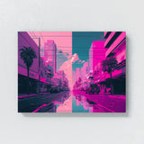 Vaporwave City Street 72