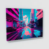 Vaporwave City Street 81