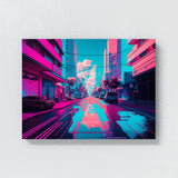 Vaporwave City Street 81