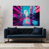 Vaporwave City Street 81