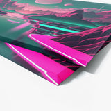 Vaporwave Futuristic Landscape 78