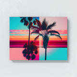 Vaporwave Glitch Sunset 88
