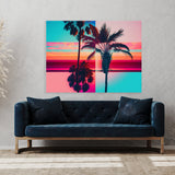 Vaporwave Glitch Sunset 88