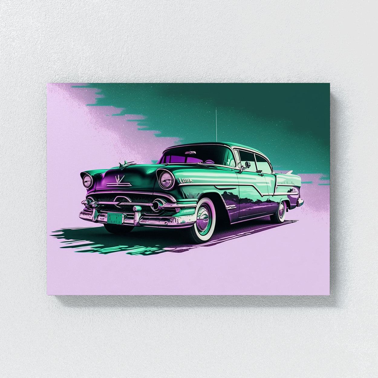 Vaporwave Vintage Car 57