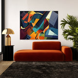 Violin Abstract Geometric 21