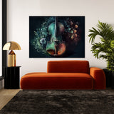 Violin Realistic Watercolor 40