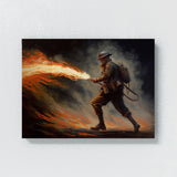 Ww1 Soldier Flamethrower 43