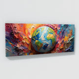 Earth Colorful Burst 60