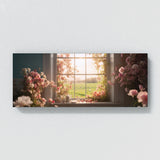 Window Scenery Blossom 80