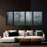 Window Scenery Mystic Fogscape 74