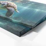 Wildlife Sunlit Ocean Glide 66