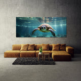 Wildlife Sunlit Ocean Glide 66