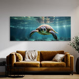 Wildlife Sunlit Ocean Glide 66
