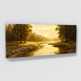 Peace Golden Evening River 1