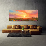 Peace Meadow Sunset Serenity 3