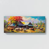 Farmhouse Bustling Barnyard 160