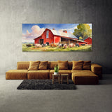Farmhouse Sunlit Barnyard Bliss 130