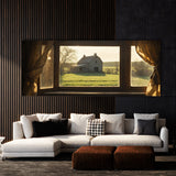 Farmhouse Sunlit View 184